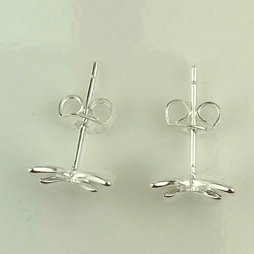 Sterling‎ Silver Earrings Butterfly Post Earrings